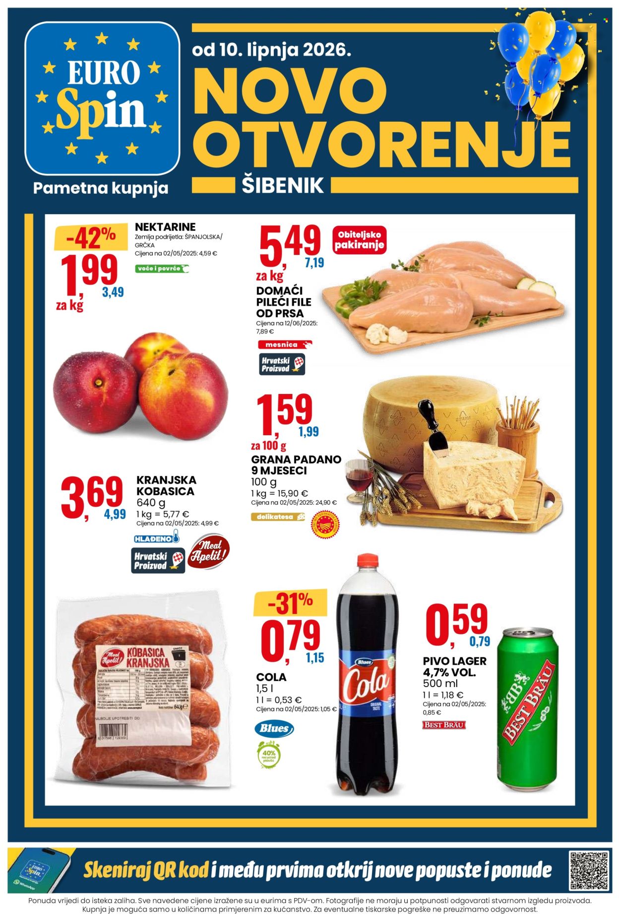 Eurospin katalog - 10.06.2026. - 16.06.2026. Stranica 1