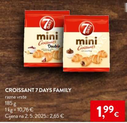 Croissant 7 Days - Family