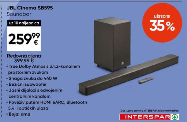 JBL Cinema SB595