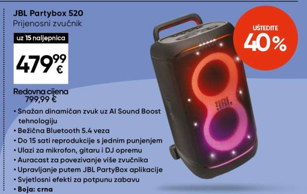 JBL Partybox 520