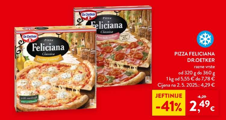 pizza Feliciana Dr.Oetker