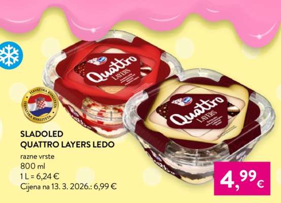 SLADOLED QUATTRO LAYERS LEDO