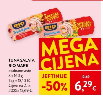 Tuna salata Rio Mare
