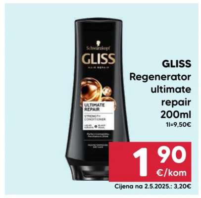 GLISS Regenerator ultimate repair 200ml