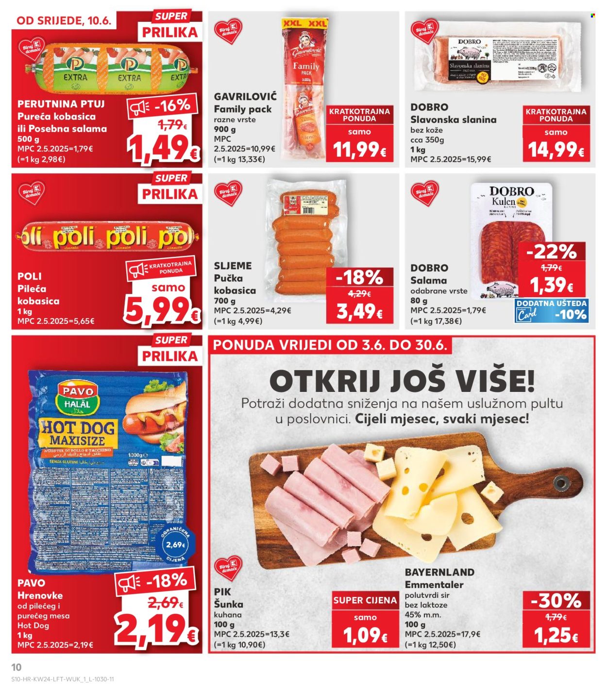 Kaufland katalog - 10.06.2026. - 16.06.2026. Stranica 10