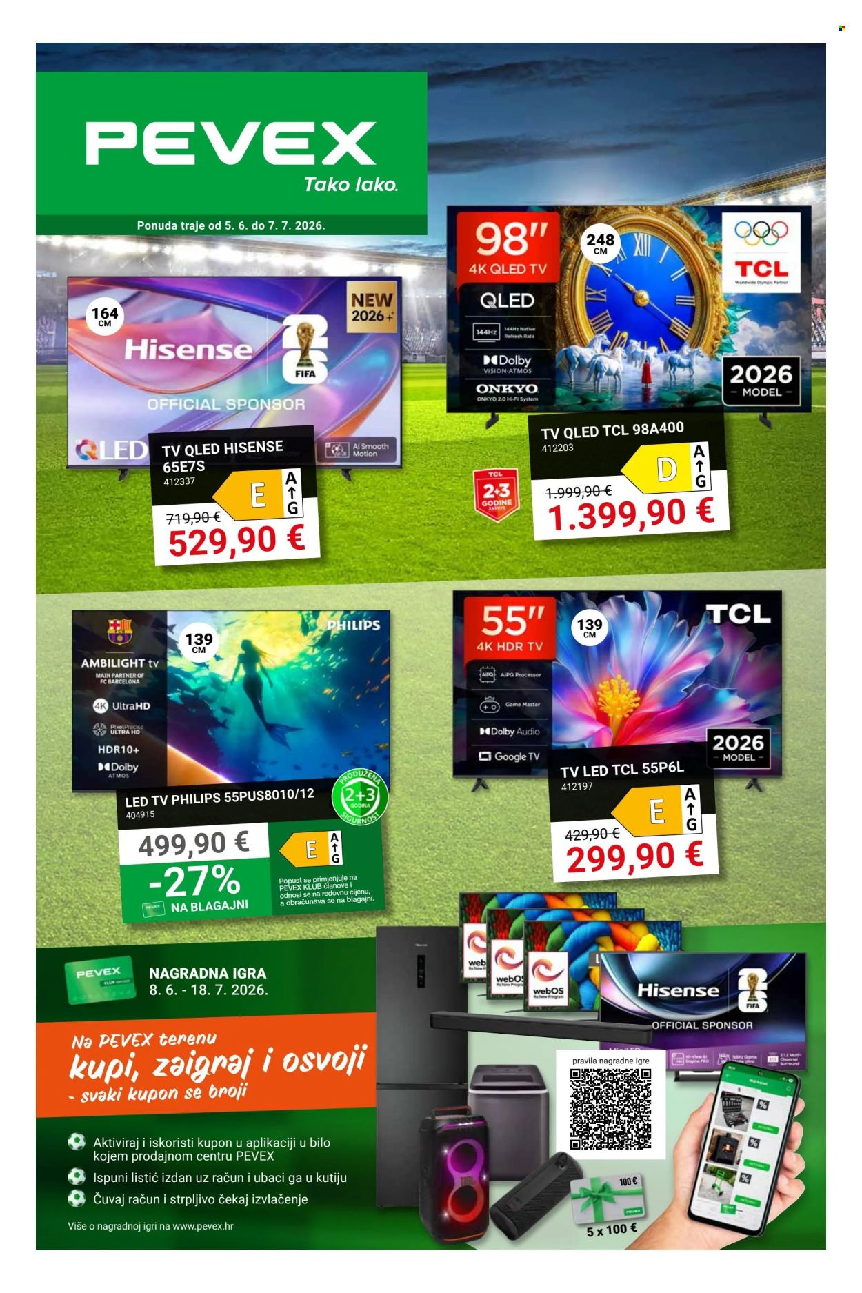 Pevex katalog - 05.06.2026. - 07.07.2026. Stranica 1
