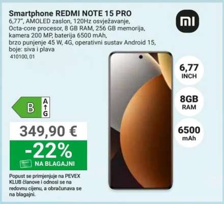 Smartphone REDMI NOTE 15 PRO