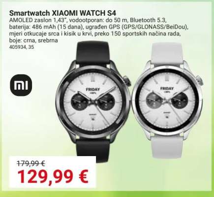 Smartwatch XIAOMI WATCH S4