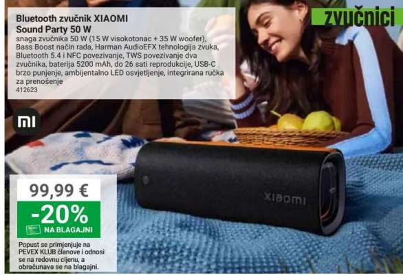 Bluetooth zvučnik XIAOMI Sound Party 50 W