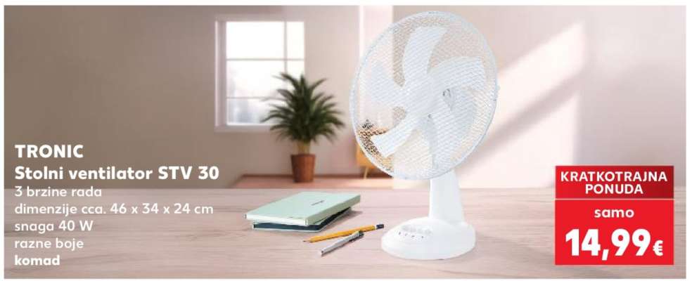 Stolni ventilator STV 30