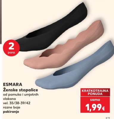 ESMARA Ženske stopalice