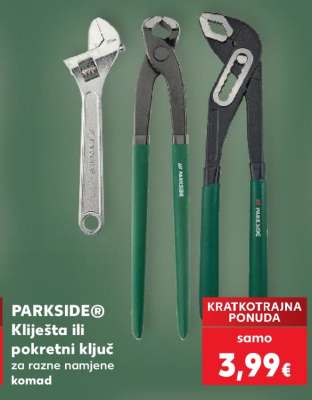 PARKSIDE® Kliješta ili pokretni ključ