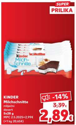 KINDER Milchschnitte