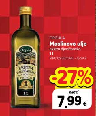 Maslinovo ulje ekstra djevičansko 1 l