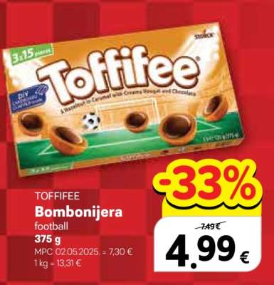 TOFFIFEE Bombonijera football