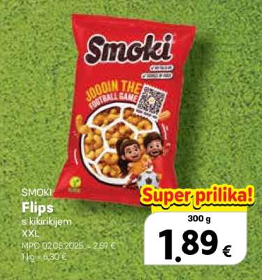 SMOKI Flips s kikirikijem XXL