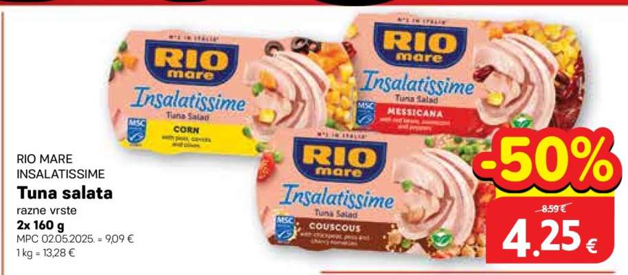 RIO MARE INSALATISSIME Tuna salata