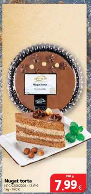 Nugat torta