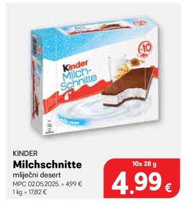 KINDER Milchschnitte