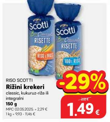Rižini krekeri