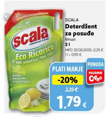 DETERDŽENT ZA POSUĐE LIMUN