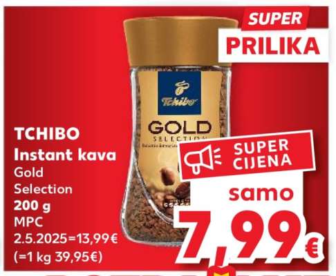 TCHIBO Instant kava Gold Selection 200 g