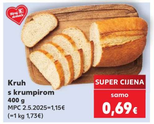 Kruh s krumpirom