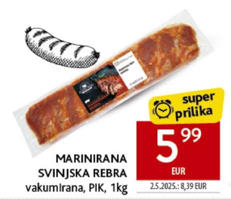 Marinirana svinjska rebra