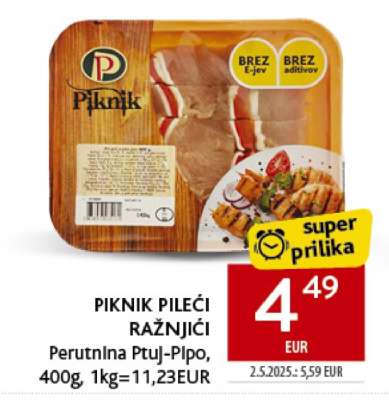 PIKNIK Pileći ražnjići