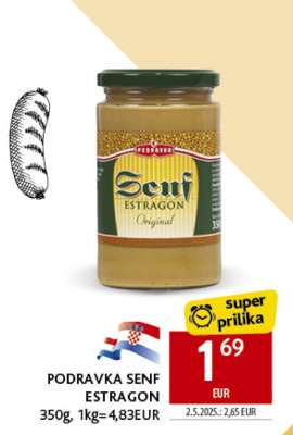 PODRAVKA Senf estragon