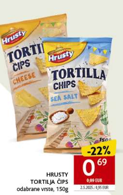 HRUSTY TORTILJA ČIPS
