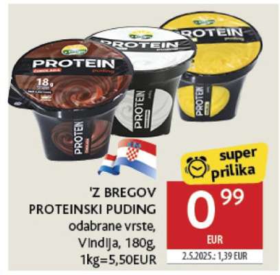 'Z BREGOV PROTEINSKI PUDING