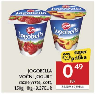 JOGOBELLA VOĆNI JOGURT