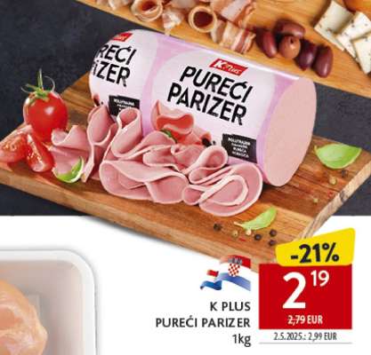 K PLUS PUREĆI PARIZER