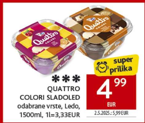 QUATTRO COLORI SLADOLED