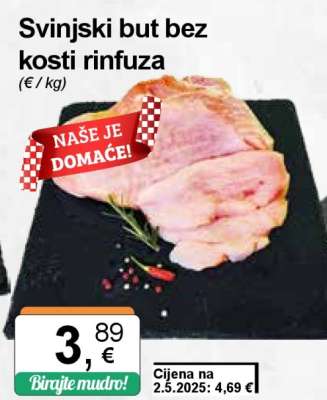 Svinjski but bez kosti, rinfuza