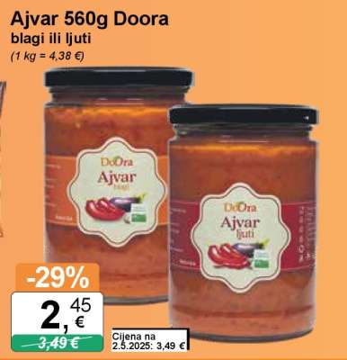 Ajvar 560g Doora