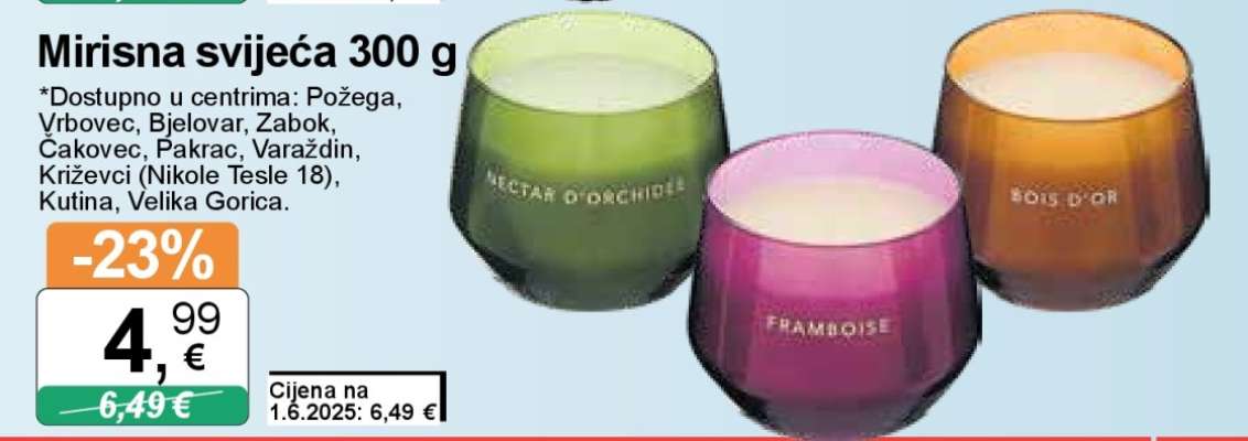 Mirisna svijeća 300 g