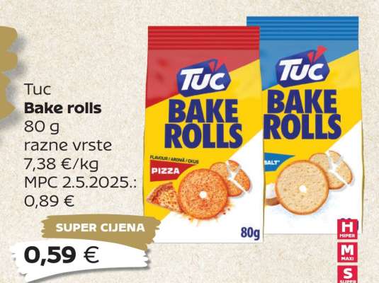 TUC Bake Rolls