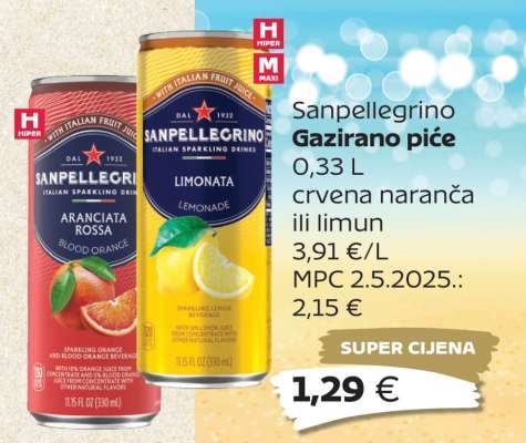 SANPELLEGRINO Gazirano piće