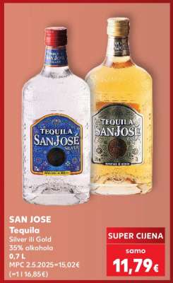 SAN JOSE Tequila