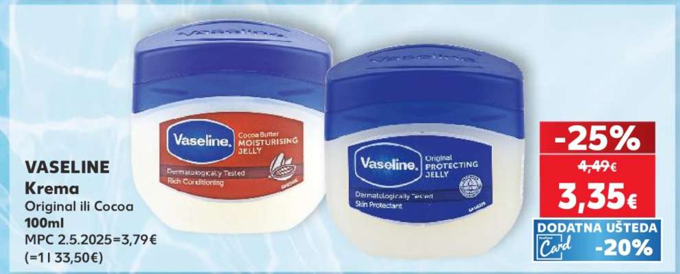 VASELINE KREMA
