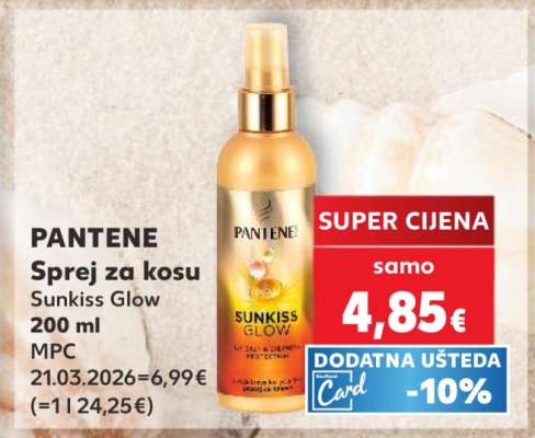 PANTENE Sprej za kosu Sunkiss Glow 200 ml