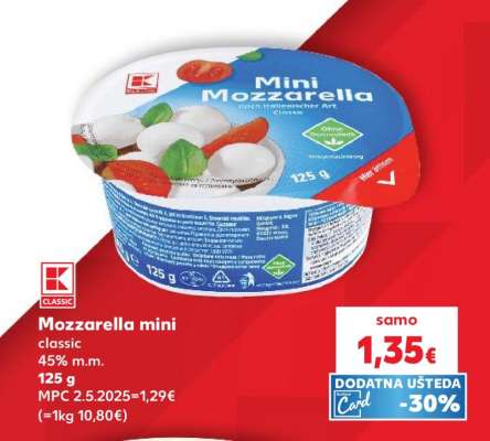 MOZZARELLA MINI
