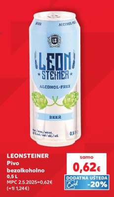 LEONSTEINER Pivo bezalkoholno 0,5 l