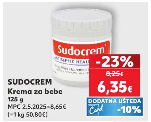SUDOCREM Krema za bebe 125 g