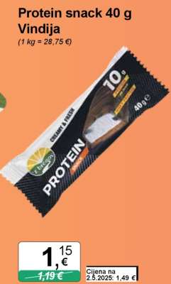Protein snack 40 g Vindija