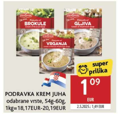 PODRAVKA Krem juha