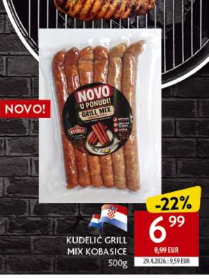 KUDELIĆ GRILL MIX KOBASICE