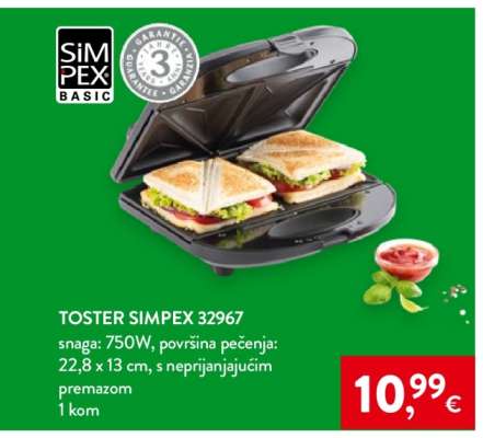 Toster SIMPEX 32967